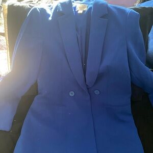 Elegant Blue Women's Blazer